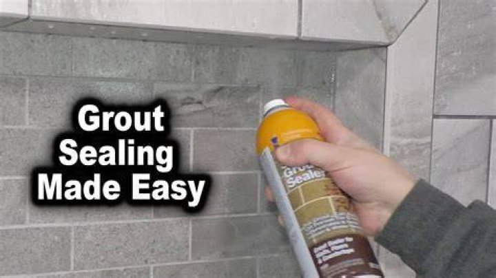 Acrylic Grout Sealer - How To Discuss