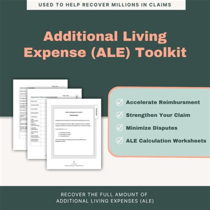 ADDITIONAL LIVING EXPENSES - How To Discuss