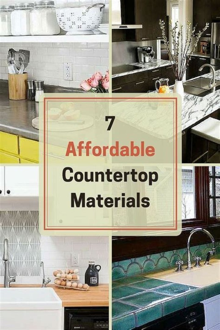Affordable countertops - How To Discuss