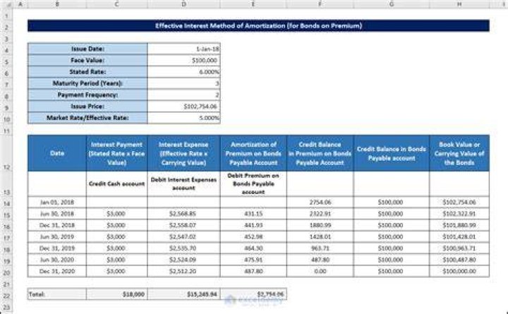 Amortization of premium - How To Discuss