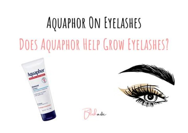 Aquaphor On Eyelashes - How To Discuss