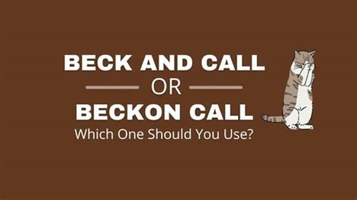 Beckon call - How To Discuss