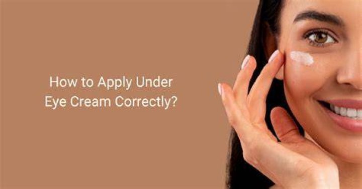 Best under eye cream - How To Discuss