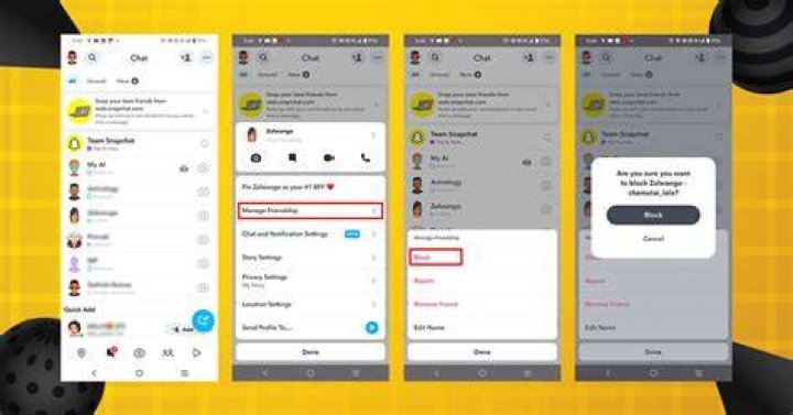 Blocked on snapchat - How To Discuss
