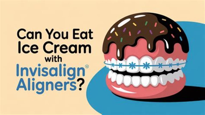 Can I Eat Ice Cream With Invisalign