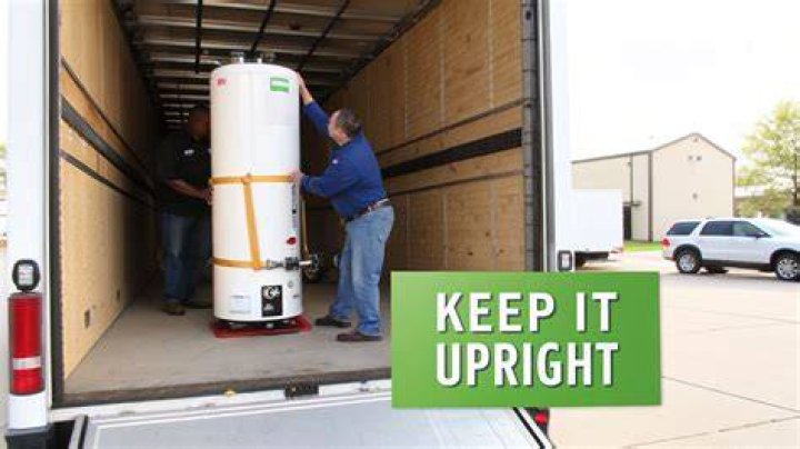 Can You Transport A Water Heater On Its Side