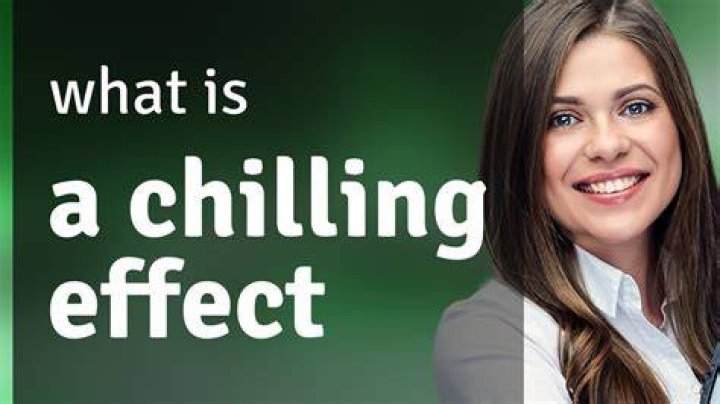 Chilling effect - How To Discuss