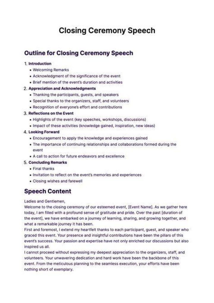 Closing - How To Discuss