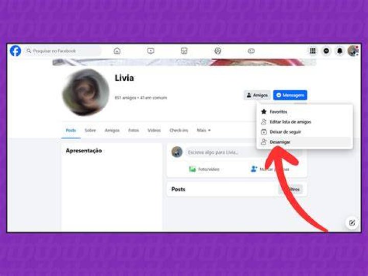 Como Desfazer Amizade No Facebook