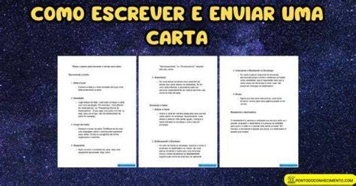 Como Enviar Uma Carta - How To Discuss