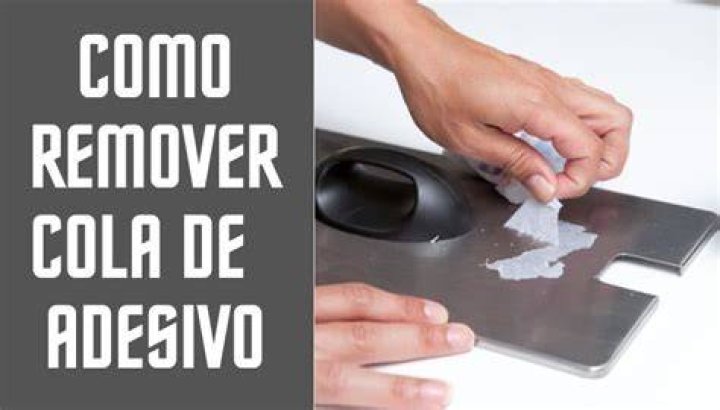 Como Tirar Cola De Adesivo