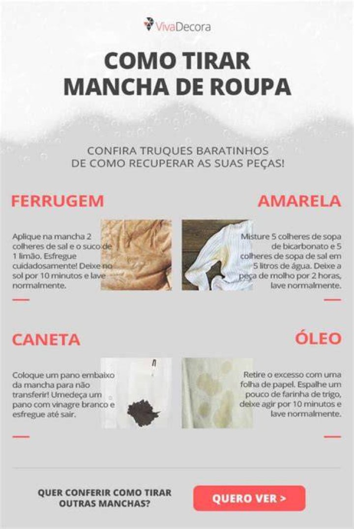 Como Tirar Mancha De Roupa De Outra Roupa
