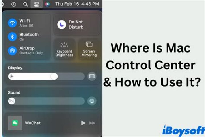 Control panel mac - How To Discuss