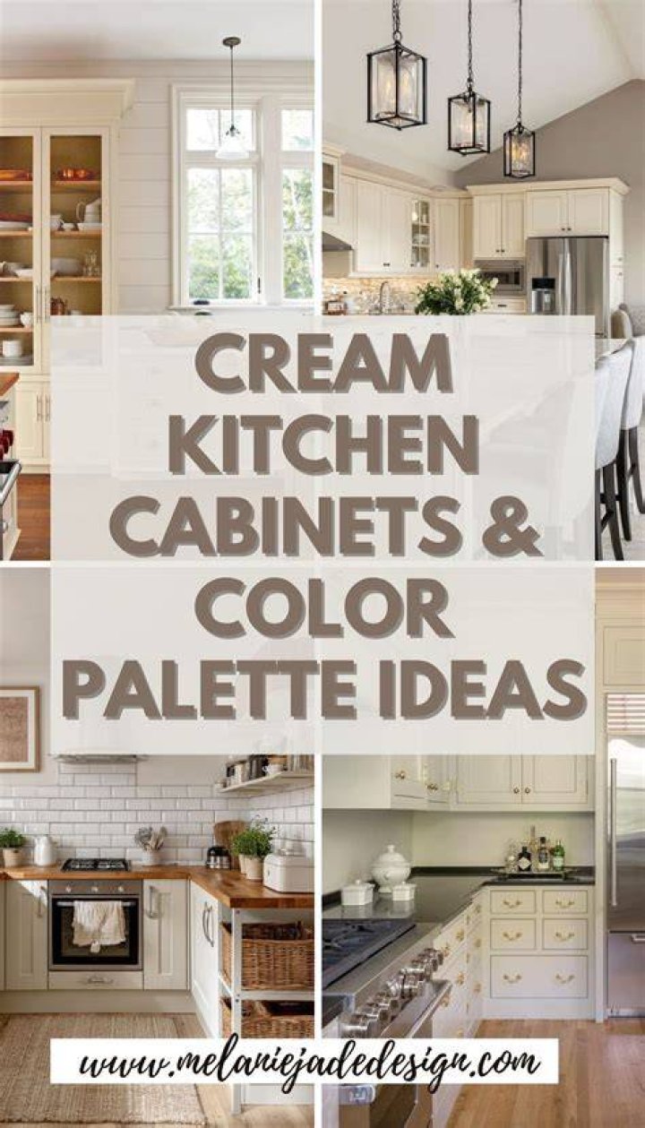 Cream Kitchen Cabinets - How To Discuss