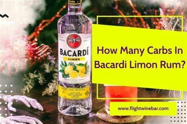 Does Bacardi Have Carbs - How To Discuss