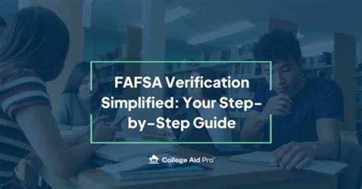 Fafsa verification - How To Discuss