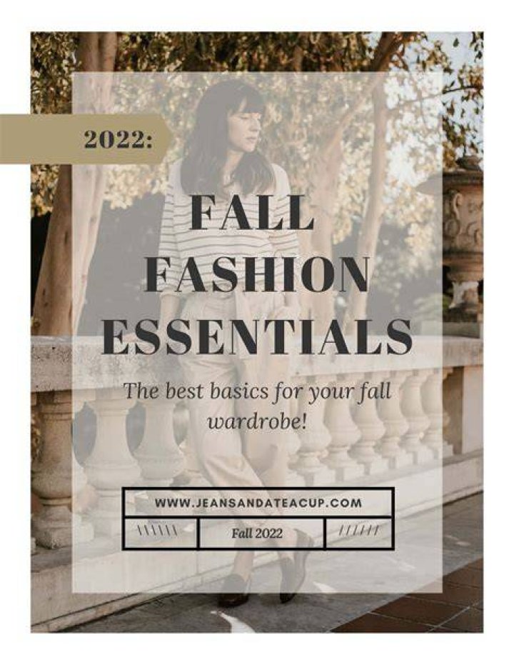 Fall fashion - How To Discuss