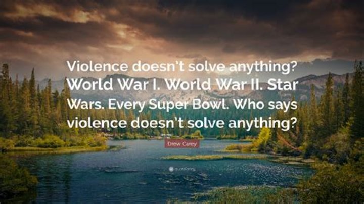 Fighting Doesn T Solve Anything