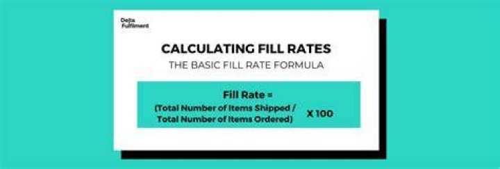 Fill rate - How To Discuss