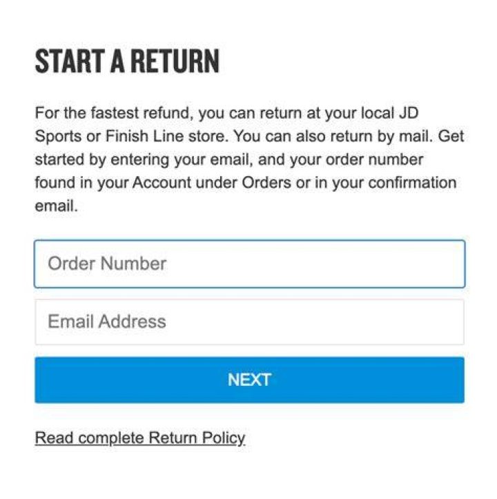 Finish Line Return Policy - How To Discuss