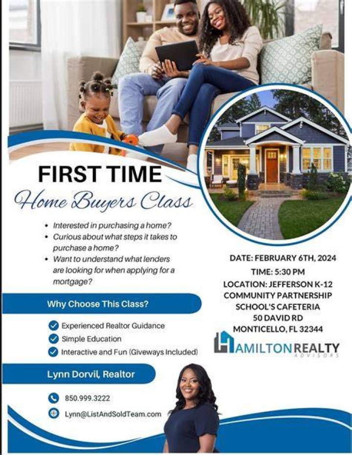 First time home buyers class