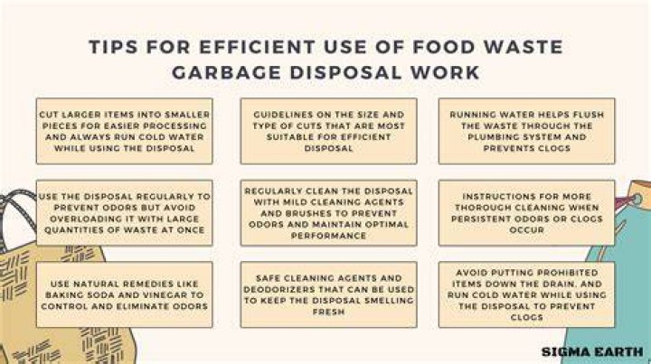 Food disposal - How To Discuss