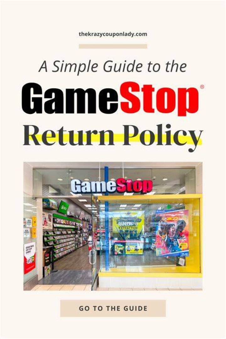 Gamestop Return Policy - How To Discuss