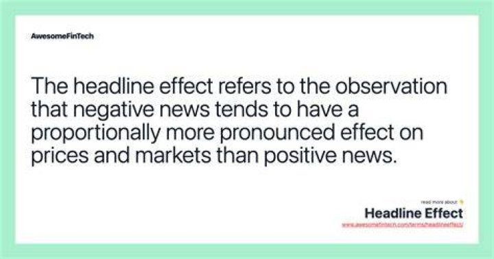 Headline Effect Definition - How To Discuss
