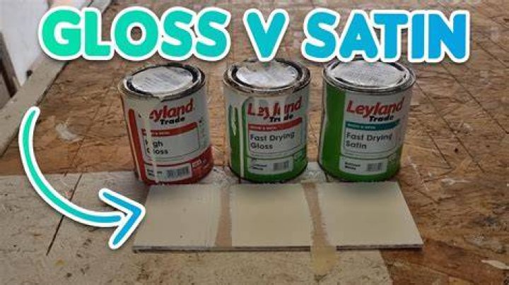 High gloss paint - How To Discuss