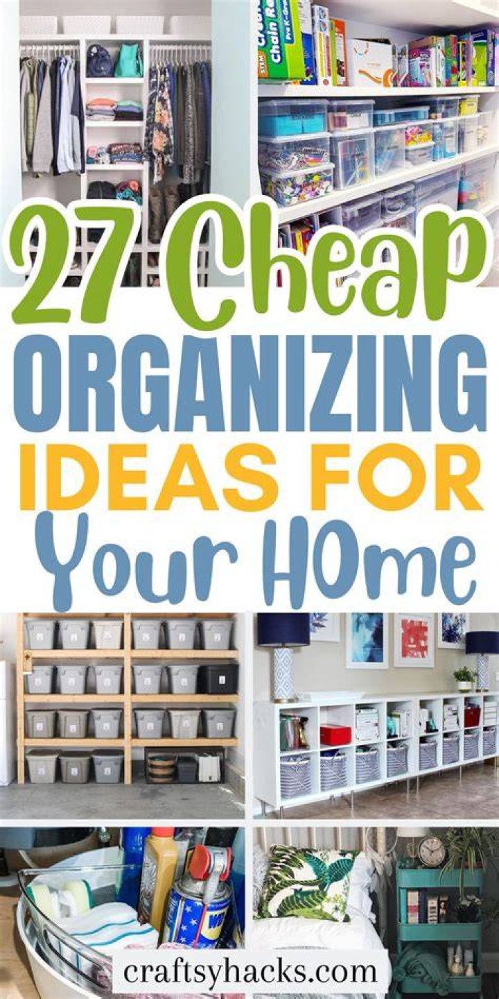 Home organization - How To Discuss