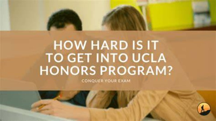 How Hard Is It To Get Into Ucla