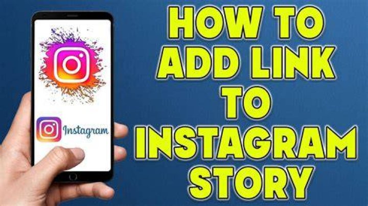 How to add link to instagram story