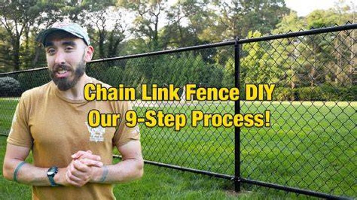 How To Attach Chain Link Fence To Brick Wall
