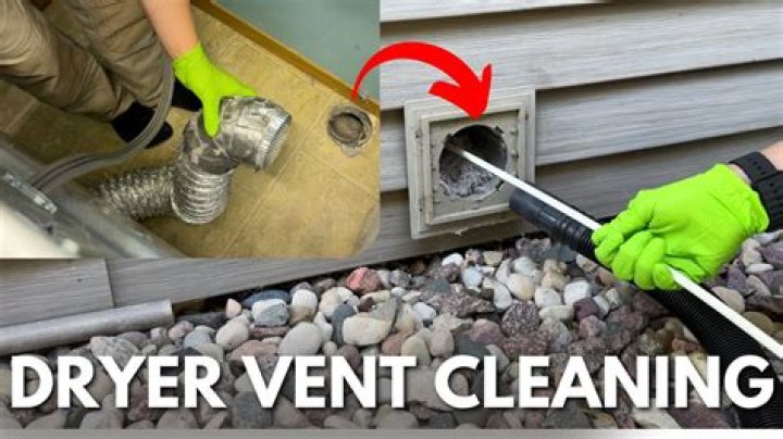 How to clean dryer vent from outside