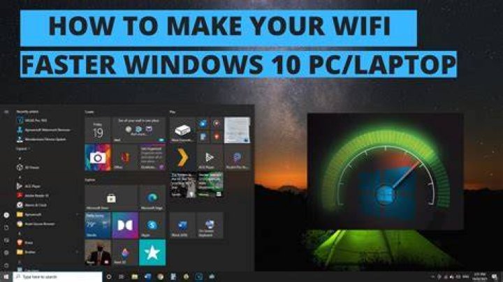 How to make wifi faster