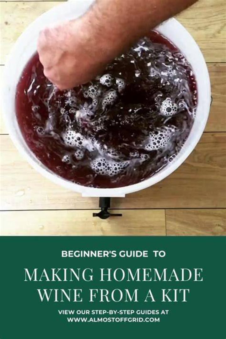How to make wine at home