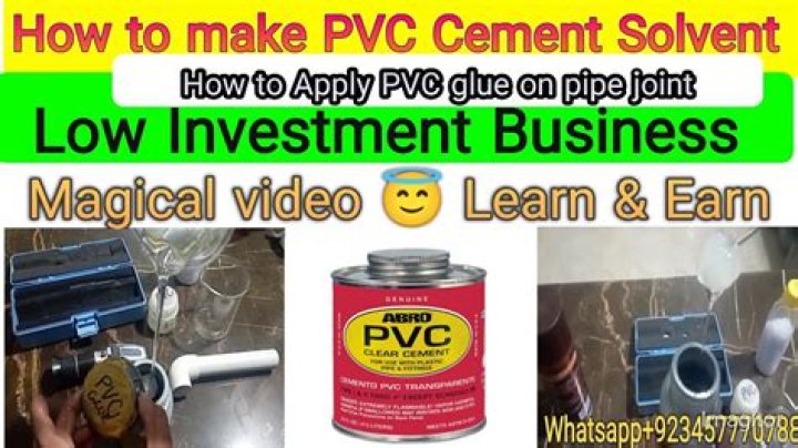 How To Open A Can Of Pvc Cement