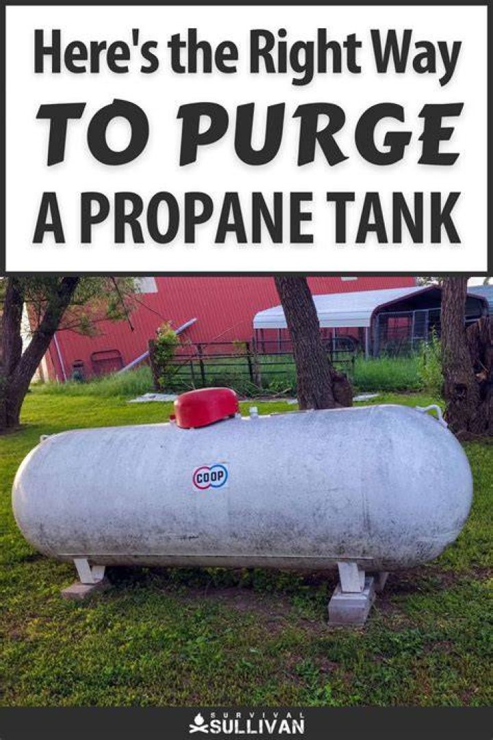 How To Purge A Propane Tank