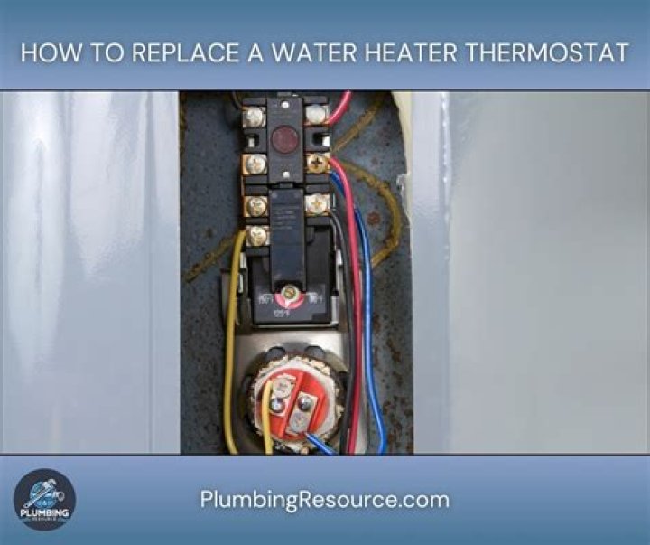 How To Replace Hot Water Heater Thermostat
