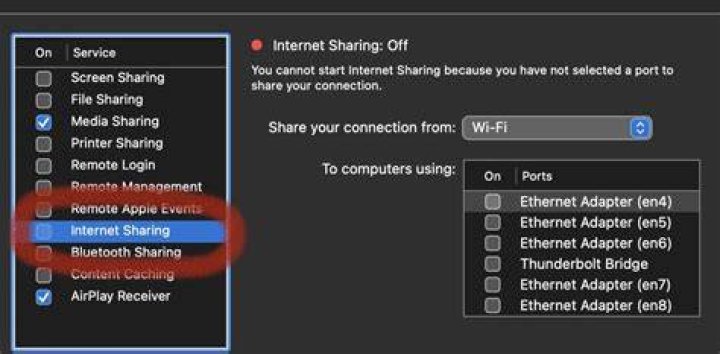 How to Share an Internet Connection ?