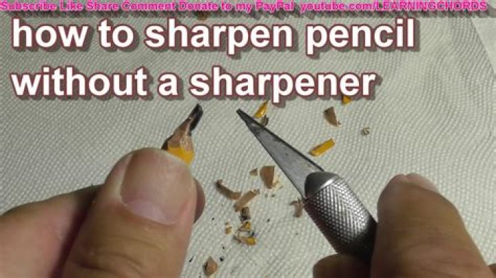 How To Sharpen Sephora Crayon Eyeliner