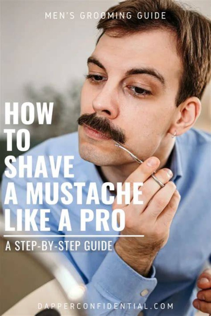 How to shave mustache - How To Discuss