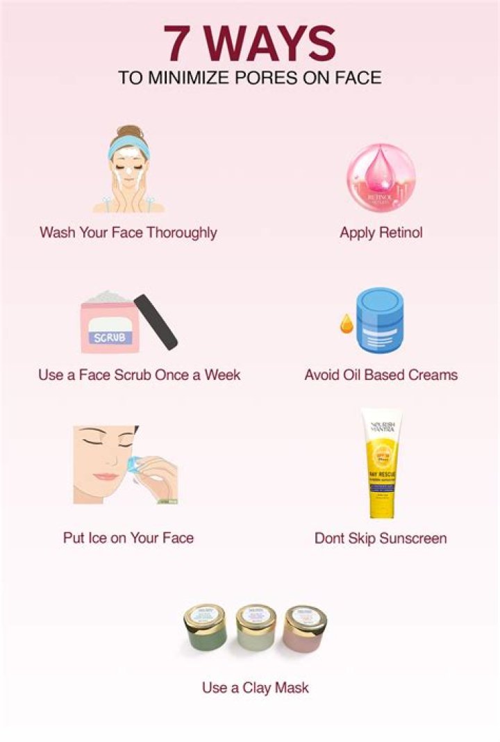 How to shrink pores on face