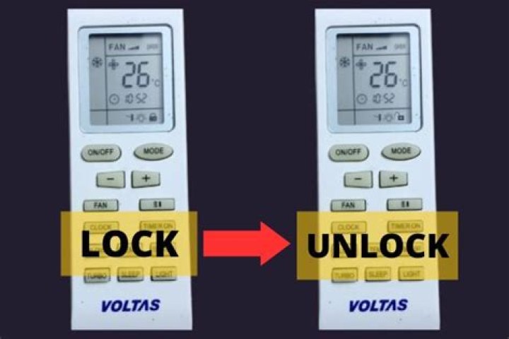 How To Unlock Voltas Ac Remote