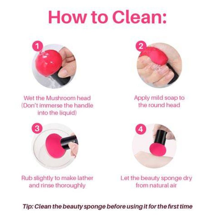 How to use makeup sponge