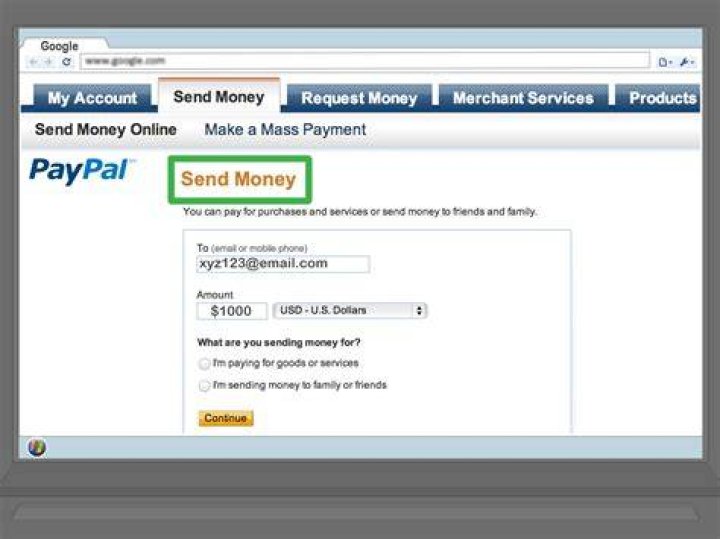 How to wire money online