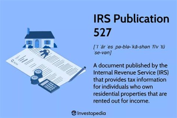 IRS Publication 527 - How To Discuss