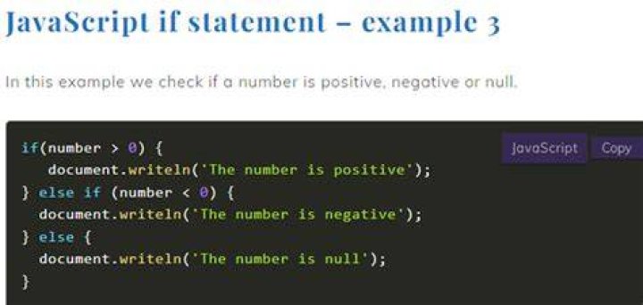 Javascript if statement - How To Discuss