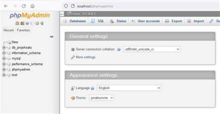 Localhost phpmyadmin - How To Discuss