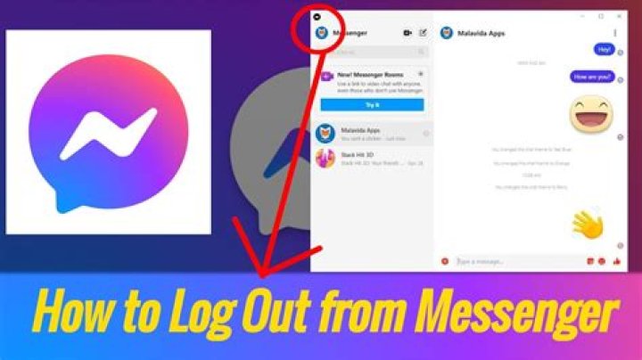 Log out of messenger - How To Discuss
